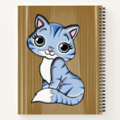 Chat Carnet spirale (Dos)