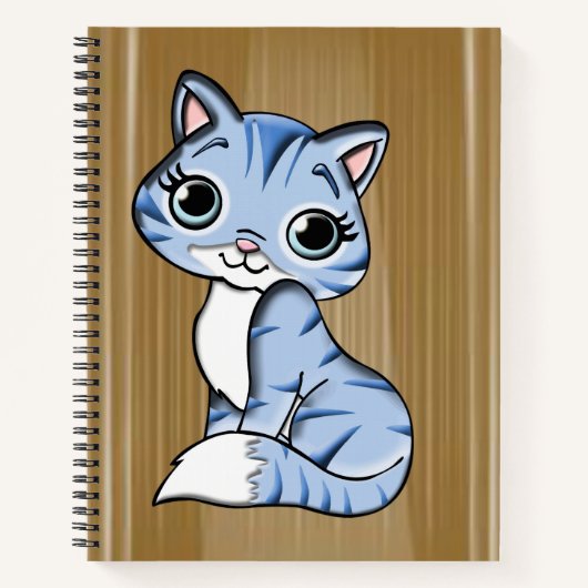 Chat Carnet spirale (Devant)
