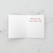 Chat - Carte Valentine (Intérieur)