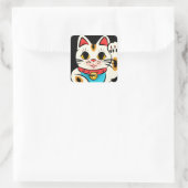 Chat chanceux Maneki Neko autocollants (Sac)