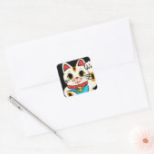 Chat chanceux Maneki Neko autocollants (Enveloppe)