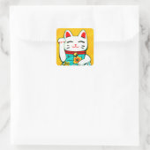Chat chanceux Maneki Neko autocollants (Sac)