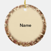 Chat Chat Chat Chat dormant ornement (Dos)