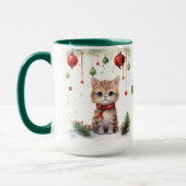 Chat Christmas Mug (Gauche)