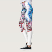 CHAT CHROME "Meow vibes" leggings (Gauche)