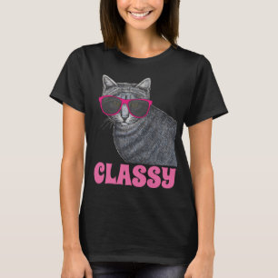 CHAT CLASSY DAMES CUTE T-SHIRTS TEE - SHIRTS