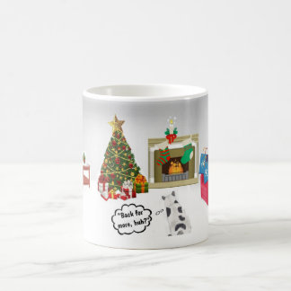 Chat contre Mug d'arbre
