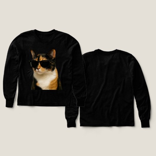 Chat cool (Motif recto et verso)