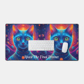 Chat Cosmique Félin Spatial (Clavier et souris)