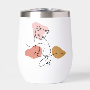 Chat créatif avec cadre Carré