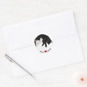 Chat Cute Kitten Purr Love Sticker (Enveloppe)