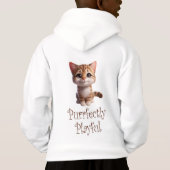 Chat Cute Parfaitement Joué (Dos)