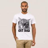 CHAT DAD HOMMES T-SHIRTS (Devant entier)