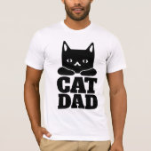 CHAT DAD MENS T-SHIRTS (Devant)
