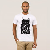 CHAT DAD MENS T-SHIRTS (Devant entier)