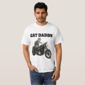 CHAT DADDY PAPA MENS T-SHIRTS (Devant entier)