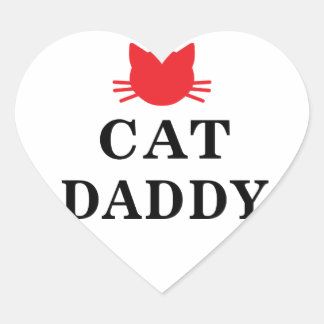 Chat Daddy Stickers Coeur