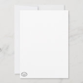 Chat d'anniversaire avec Casquette de fête Carte d (Dos)