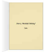 Chat d'anniversaire, coeurs et ballons multicolore (Intérieur (Droit))