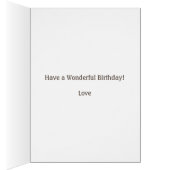 Chat d'anniversaire, gâteau et ballons multicolore (Intérieur (Droit))