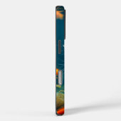 Chat dans aquarium iPhone 16 pro Coque (Verso / Droite)