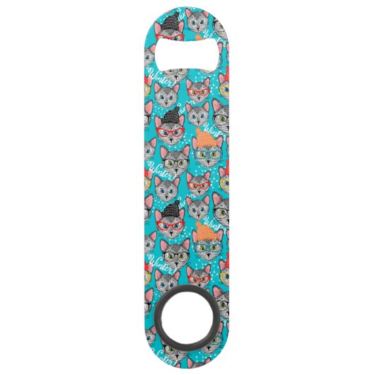 Chat dans le casquette (Dos)