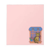 Chat dans les blocs-notes de fenêtre (Devant)