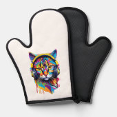 Chat dans les écouteurs (Recto/Verso)