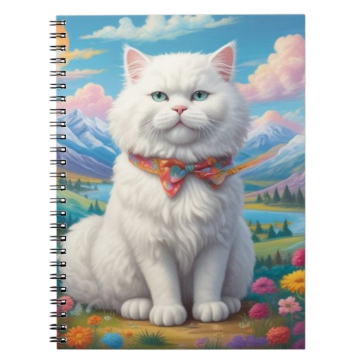 Chat dans un Carnet de champ (Devant)