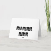 Chat dans une carte de Noël de boîte (Dos)