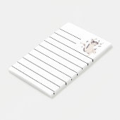 "Chat dansant" Post-it (Incliné)