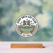 Chat de bain savon POD Art Vector - Club Chat de B (Neutre)