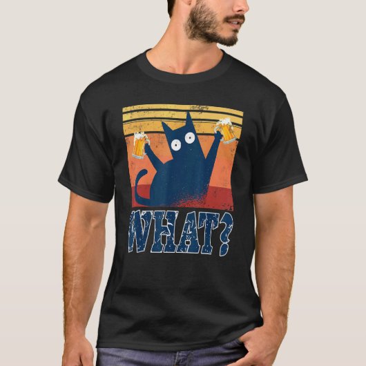 Chat de bière Quoi Hauts de chat Robes d'été Pyja (Devant)