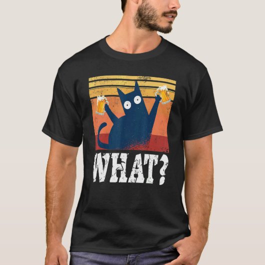 Chat de bière Quoi Hauts de chat Robes d'été Pyja (Devant)