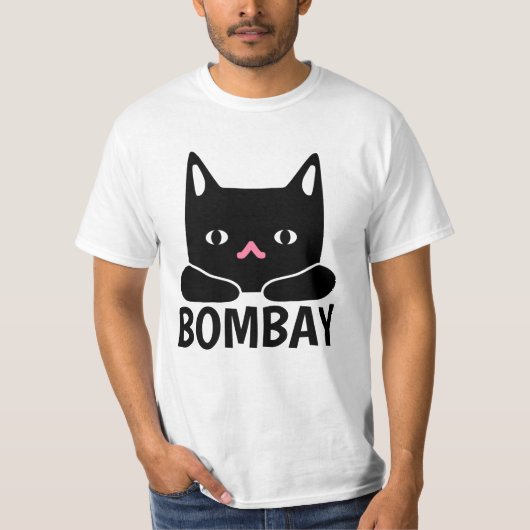 CHAT DE BOMBAY T-SHIRTS (Devant)