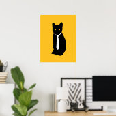 Chat de bureau - Affiche (Bureau à domicile)