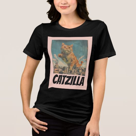 CHAT DE CATZILLA T-SHIRTS (Recto)