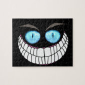 Chat de Cheshire - puzzle d'yeux bleus (Horizontal)