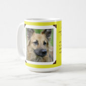 Chat de chien Histoire de photo Café Mug Chartreus (Devant gauche)