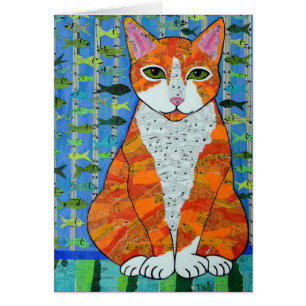 Chat de confiture d'oranges