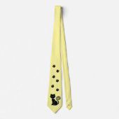 Chat de Cravate de mâchoire jaune (Devant)