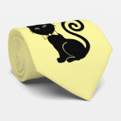 Chat de Cravate de mâchoire jaune (Roulé)