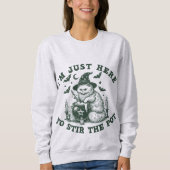 Chat de cuisine Halloween Sweatshirt (Devant)