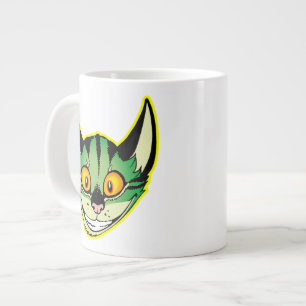 Chat de dessin fluorescent Jumbo Mug