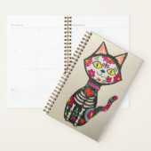 Chat de Dia de Los Muertos (Devant avec enveloppe)