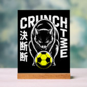 Chat de foot graphique - Décoration murale motivan (Neutre)