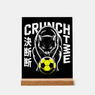 Chat de foot graphique - Décoration murale motivan