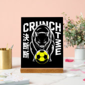 Chat de foot graphique - Décoration murale motivan (Mariage)