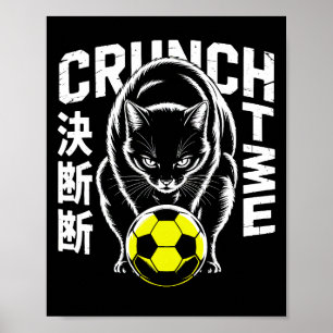 Chat de foot graphique - Décoration murale motivan