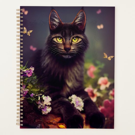 Chat de forêt - Planificateur (Devant)